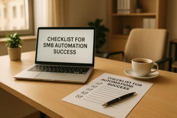 Checklist for SMB Automation Success